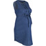 Bonprix Sukienka dżinsowa ciążowa niebieski 