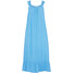 Bonprix Sukienka z kreszowanej wiskozy, z kieszeniami niebieski brylantowy