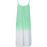 Bonprix Sukienka w cieniowanym kolorze, ze zrównoważonej wiskozy kremowy miętowy z efektem cieniowania