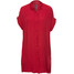 Bonprix Sukienka koszulowa ze zrównoważonej wiskozy czerwony