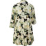 Bonprix Krótka sukienka koszulowa z kieszeniami po bokach, ze zrównoważonej wiskozy zielony piniowy