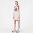 Damska sukienka shirtowa mini LOCAL HEROES BALLIN' DRESS - beżowa