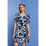 Esprit Wzorzysta sukienka mini, LENZING™ ECOVERO™ 053EO1E305_407