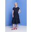 Esprit Sukienka midi z łączonych materiałów, 100% bawełna 053EO1E320_400