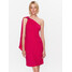 Lauren Ralph Lauren Sukienka koktajlowa 253903215001 Różowy Skinny Fit