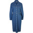 Bonprix Sukienka dżinsowa ze stretchem niebieski denim 