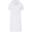 Bonprix Sukienka dresowa z krótkimi rękawami biały