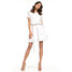 Tessita Sukienka koktajlowa T267 Biały A-Line Fit