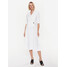 Rinascimento Sukienka koktajlowa CFC0113127003 Biały Regular Fit