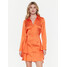 Guess Sukienka koszulowa Alya W2BK83 WF1T2 Pomarańczowy Regular Fit