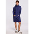 BeWear Sukienka dzianinowa B177 Niebieski Comfort Fit