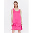 Liu Jo Beachwear Sukienka koktajlowa VA3101 T3416 Różowy Relaxed Fit