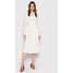 Selected Femme Sukienka codzienna Maxa 16083837 Biały Relaxed Fit