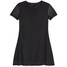 Cropp Gładka czarna sukienka mini 3107W-99X