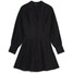 Cropp Czarna koszulowa sukienka 2688W-99X
