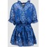 Sukienka Juliet Dunn Mosaic Blouson Dress JD6082-royalblue JD6082-royalblue