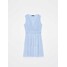 Mohito Niebieska sukienka mini z dzianiny mesh 7285Y-05X