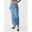 ONLY Spódnica jeansowa 15316074 Niebieski Regular Fit
