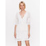 Iconique Sukienka letnia IC23 025 Biały Regular Fit