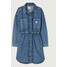 American Vintage Sukienka jeansowa Astury AST14AH23 Niebieski Regular Fit