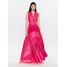 Babylon Sukienka wieczorowa S_EL0705 Różowy Regular Fit