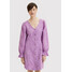 Selected Femme Sukienka codzienna Nally 16084457 Fioletowy Regular Fit