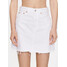 Polo Ralph Lauren Spódnica jeansowa 211903405001 Biały Slim Fit