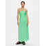KARL LAGERFELD Sukienka letnia Straples Beach Dress 231W2206 Zielony Regular Fit