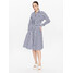 Polo Ralph Lauren Sukienka koszulowa 211891428001 Granatowy Regular Fit
