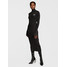 Versace Jeans Couture Sukienka dzianinowa 73HAOM11 Czarny Slim Fit