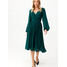 Roco Fashion Sukienka Zuri Zielony Regular Fit
