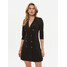 Rinascimento Sukienka codzienna CFC0115559003 Czarny Regular Fit