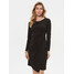 Rinascimento Sukienka koktajlowa CFC0115578003 Czarny Regular Fit