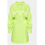 Liu Jo Sukienka koszulowa WA3116 TS033 Zielony Regular Fit