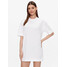 Calvin Klein Performance Sukienka codzienna 00GWS3D902 Biały Relaxed Fit