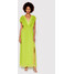 Rinascimento Sukienka wieczorowa CFC0109134003 Zielony Regular Fit
