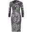 Vivienne Westwood Anglomania CHERUB Sukienka z dżerseju forest/ grey cheeseplant VW621C00Q-C11