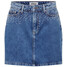 ONLY Spódnica jeansowa 15307913 Niebieski Regular Fit