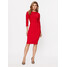 Rinascimento Sukienka codzienna CFC0114859003 Czerwony Regular Fit