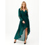 Roco Fashion Sukienka Romee Zielony Slim Fit