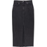 Pull&Bear Długa spódnica jeansowa z rozcięciem 7395/362