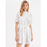 Noisy May Sukienka koszulowa Frig 27023861 Biały Regular Fit