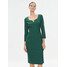 Boss Sukienka koktajlowa Dihera1 50502930 Zielony Slim Fit