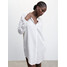 Mango Sukienka koszulowa Cogee 47048630 Biały Regular Fit