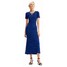 Desigual Długa sukienka z prążkowanej dzianiny z efektem marmurkowym 24SWVF045036