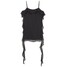Cropp Czarna sukienka na ramiączkach 3879W-99X
