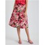 Orsay Różowa spódnica damska w kwiaty 724348-225000