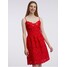 Orsay Czerwona koronkowa sukienka damska 472114318000