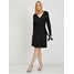 Orsay Czarna damska sukienka swetrowa 530386-660000