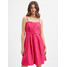 Orsay Różowa damska wzorzysta sukienka 468120307000